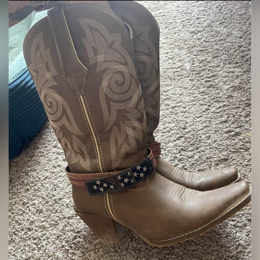 Durango Brown Western Boots
